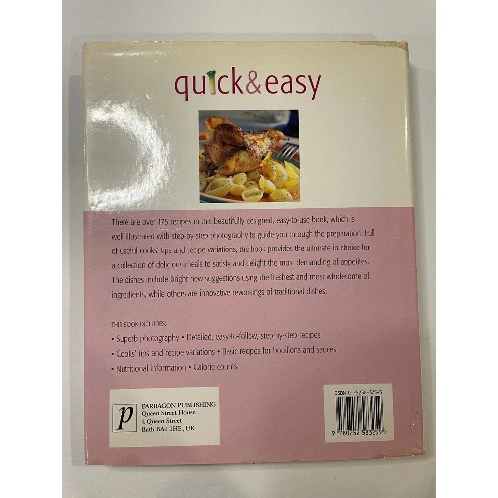 Quick & Easy - Practical Cooking (2004 Hardcover) Cookbook